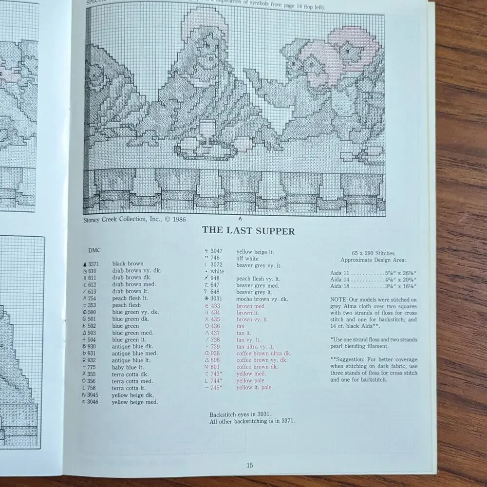 Celebrate His Love Cross Stitch Pattern Book 1987